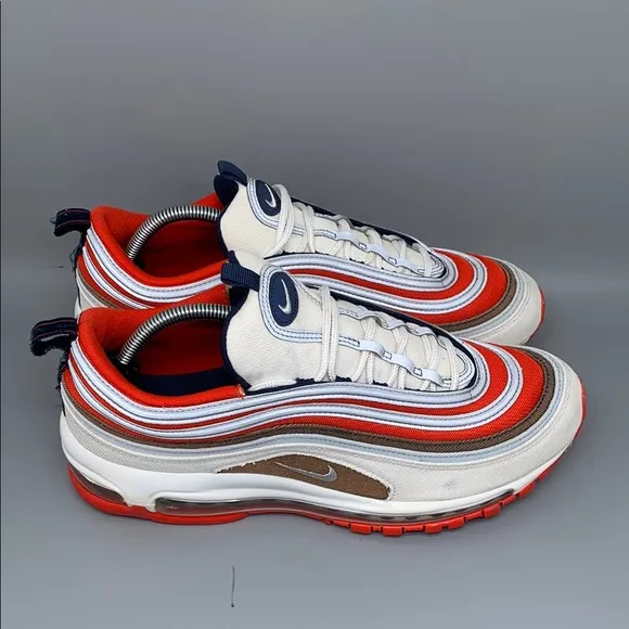 Nike Air Max 97 USA Denim Running Shoes DJ5171-600 Men’s Sz 11