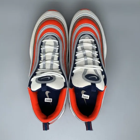 Nike Air Max 97 USA Denim Running Shoes DJ5171-600 Men’s Sz 11