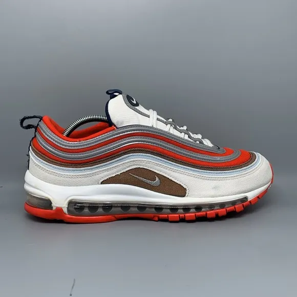 Nike Air Max 97 USA Denim Running Shoes DJ5171-600 Men’s Sz 11