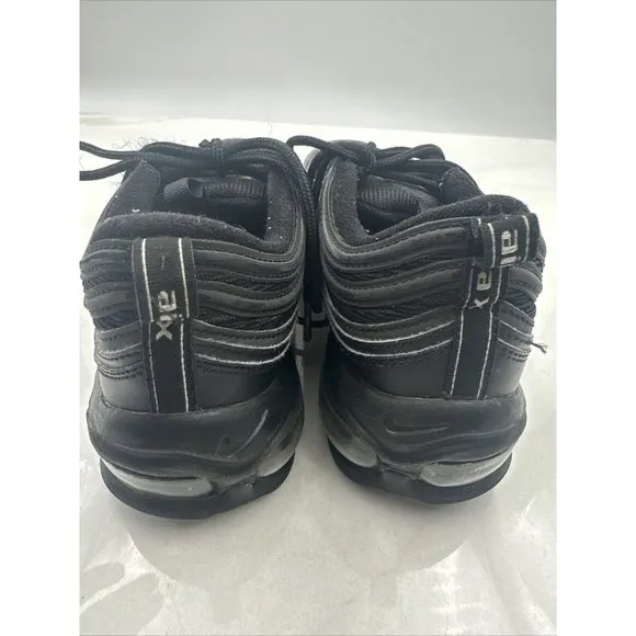 Nike Air Max 97 Womens Black Silver Running Shoes DM8347-001 Ladies Size 10