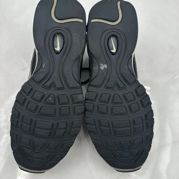 Nike Air Max 97 Womens Black Silver Running Shoes DM8347-001 Ladies Size 10