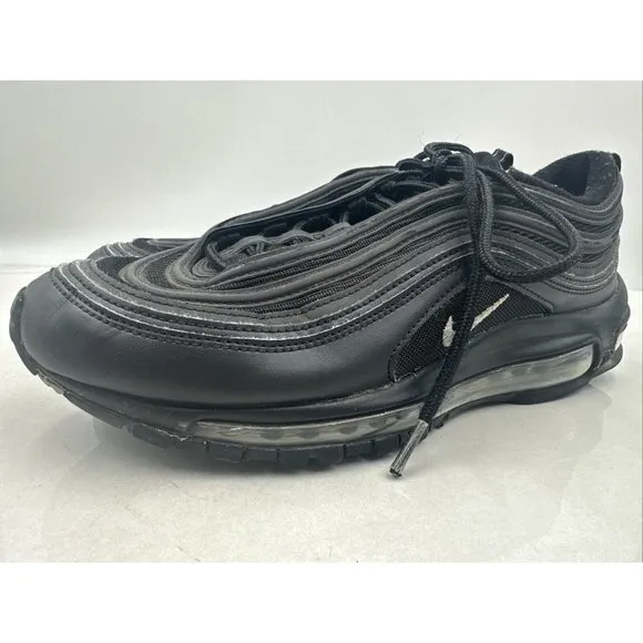 Nike Air Max 97 Womens Black Silver Running Shoes DM8347-001 Ladies Size 10