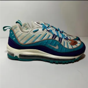 Nike Air Max 98 Hornets Spirit Teal 2019 Shoes Mens Size 8 (640744-500)