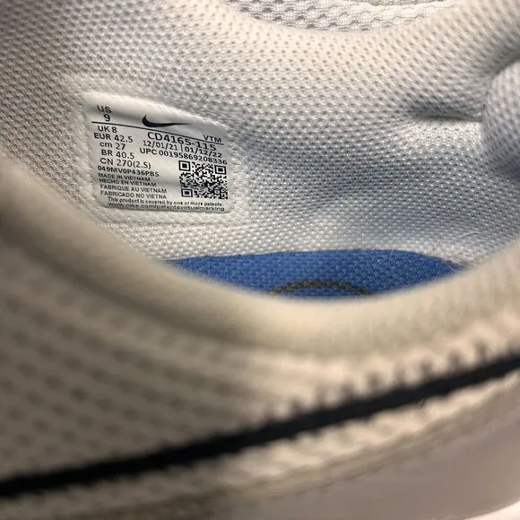 Nike Air Max Excee White Black Royal Blue Running Shoes CD4165-115 Mens Size 9