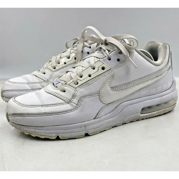 Nike Air Max LTD Men's White Running Shoes Sneakers 687977-111 Size 11.5