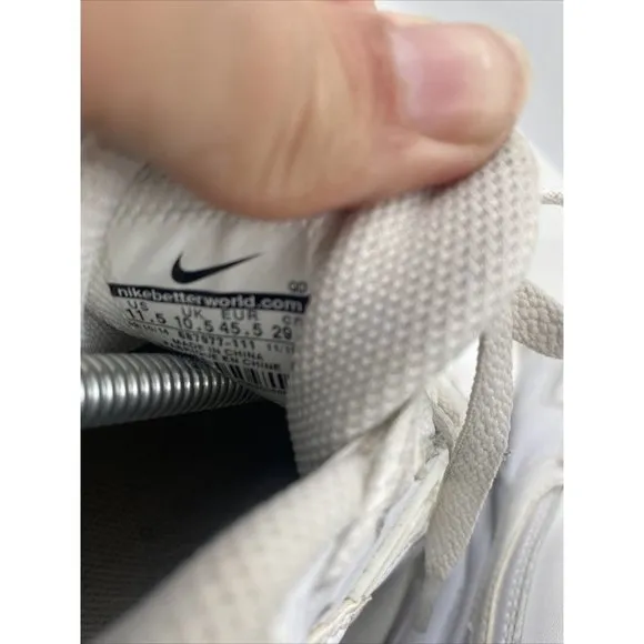 Nike Air Max LTD Men's White Running Shoes Sneakers 687977-111 Size 11.5