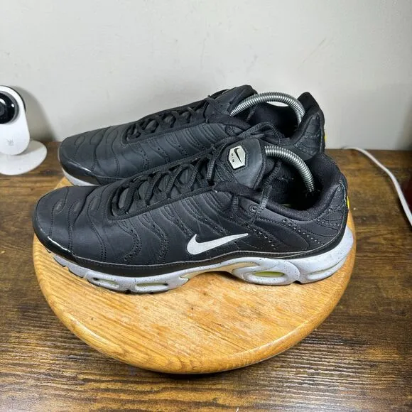 Nike Air Max Plus Premium Matte Silver Men's Size 12 Shoes Sneakers‎ 815994-003