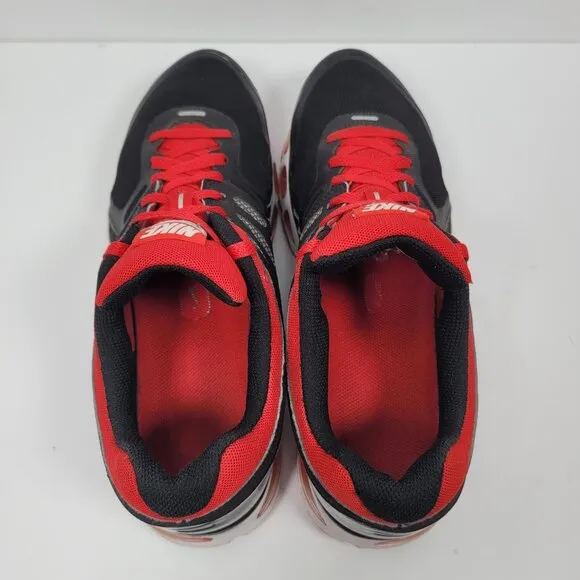 Nike Air Max Tailwind Plus 2 Men's Black Red Running Shoes 386405-010 US Size 10