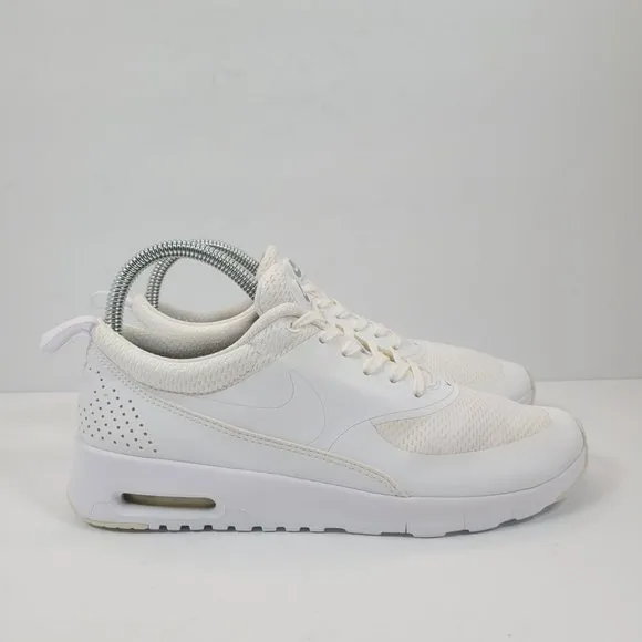 Nike Air Max Thea Low (GS) Big Kid's White Running Shoes 814444-100 US Size 6.5Y