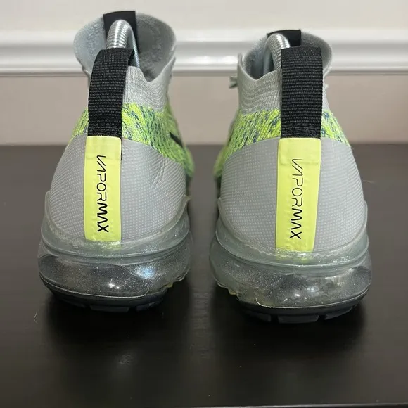 Nike Air Max Vapormax Flyknit 3 Silver/Black-Volt Men's Running Shoes AJ6900-005