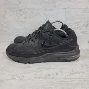 Nike Air Max Wright 3 Shoes Mens Size 12 Triple Black  Running Sneakers 687974