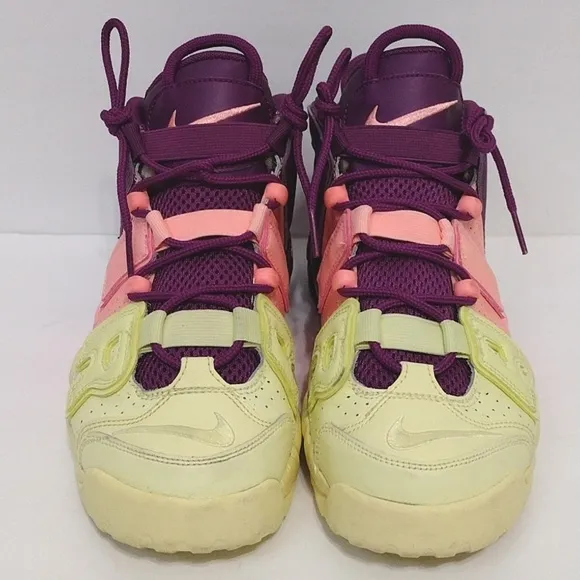 Nike Air More Uptempo Fruity Pebbles GS Lucky Charms Sneakers US 6Y, Women's 7.5