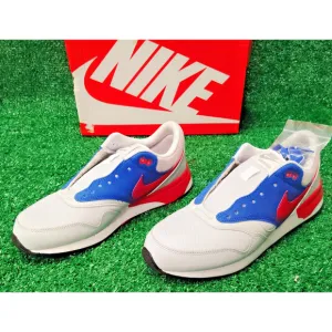 NIKE Air Odyssey Running Sneakers Men's Size 10 Platinum Red Cobalt 652989-016