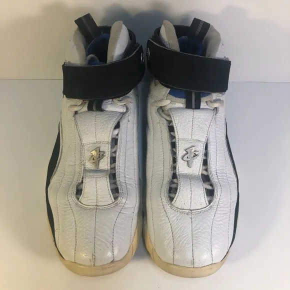 Nike Air Penny IV Orlando Home White/Black/Blue 2006 312455-101 Size 10 No Box