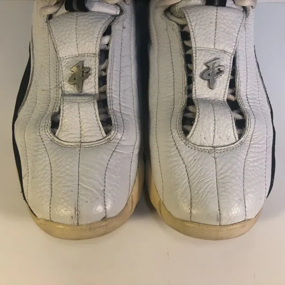 Nike Air Penny IV Orlando Home White/Black/Blue 2006 312455-101 Size 10 No Box