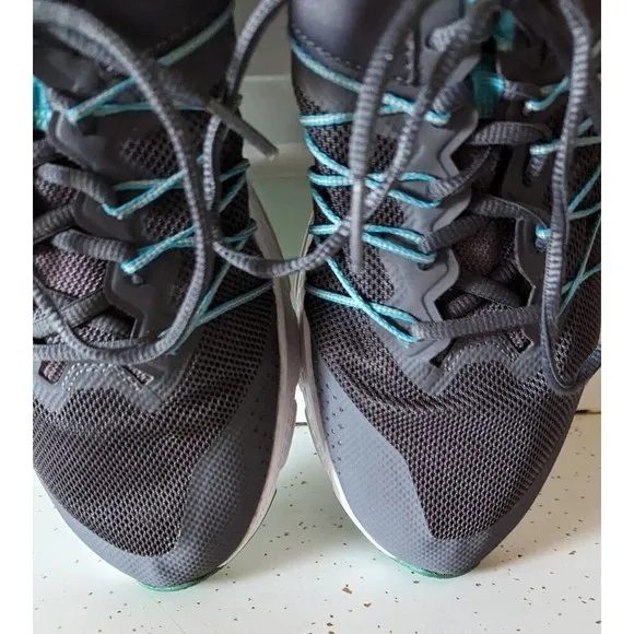 NIKE AIR RELENTLESS DARK GREY ORANGE TEAL 843836-002 SNEAKERS MEN'S SZ 12