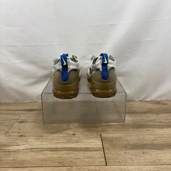 Nike Air VaporMax 2021 FK Men’s Running Gym Sneakers Shoes White Royal Volt - 11