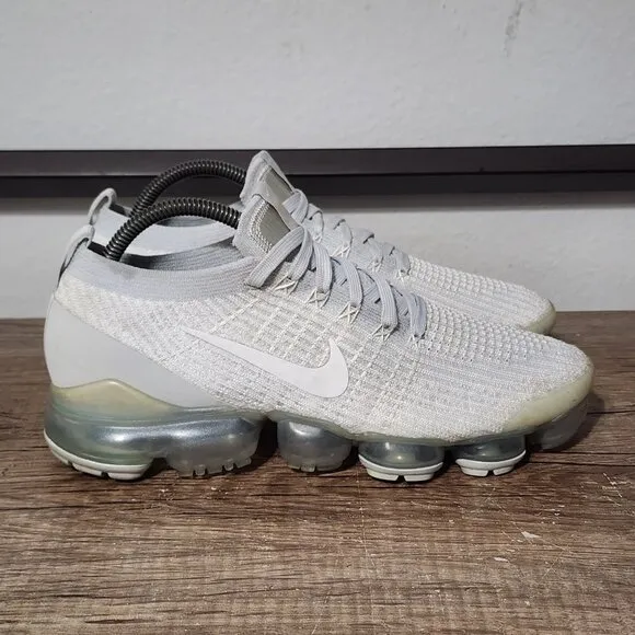 Nike Air VaporMax Flyknit 3 (AJ6900-102) Men’s Running Shoes Size 8.5 Gray