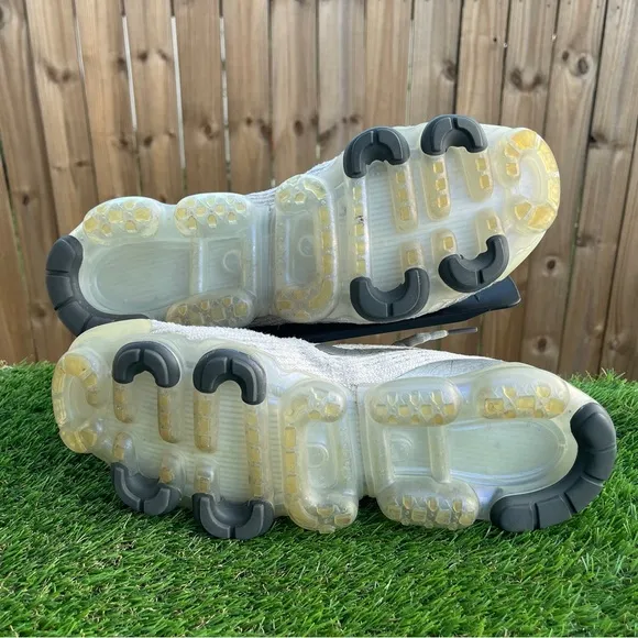Nike Air VaporMax Flyknit 3 White Reflective Silver Men's Size 14 AJ6900-101