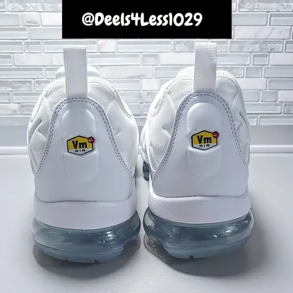 Nike Air VaporMax Plus Running Mens Size 13 White Pure Platinum