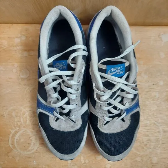 Nike Air Vengeance 429627-001 Men's US 14 Blue Black Grey Running Shoes EUC