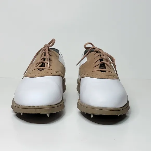 NIKE AIR Women's golf shoes suede leather lace up Size 7.5
