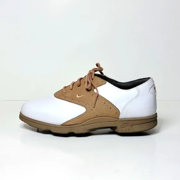NIKE AIR Women's golf shoes suede leather lace up Size 7.5