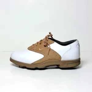 NIKE AIR Women's golf shoes suede leather lace up Size 7.5
