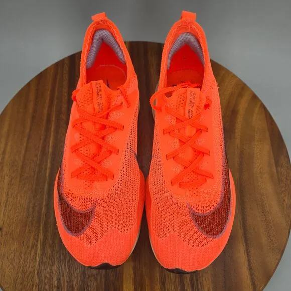 Nike Air Zoom Alphafly Next% Shoes Women's 7 Bright Orange Running Sneakers