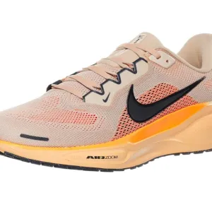 Nike Air Zoom Beige and Orange Running Shoes