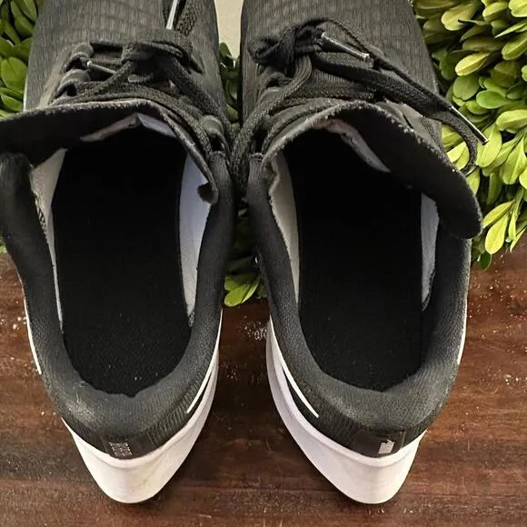 Nike Air Zoom Pegasus 37 Black White (GS) Running Shoes 3.5Y