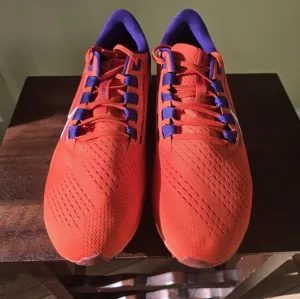 Nike Air Zoom Pegasus 38 Clemson Tigers Running Shoes DJ0819-800 Men's Size 12.5