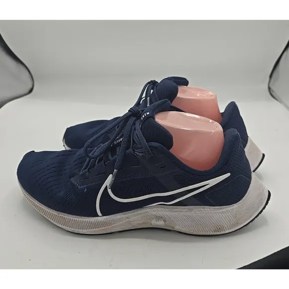Nike Air Zoom Pegasus 38 CZ1893-401 Navy Blue Running Shoes Men's Size 9.5