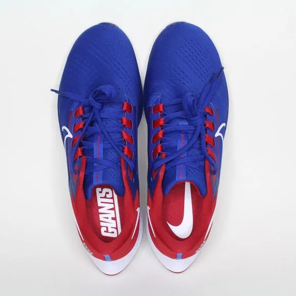 Nike Air Zoom Pegasus 38 New York Giants Running Shoes Mens Size 12.5 DJ0835-400