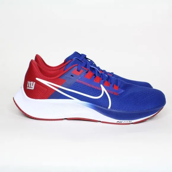 Nike Air Zoom Pegasus 38 New York Giants Running Shoes Mens Size 12.5 DJ0835-400
