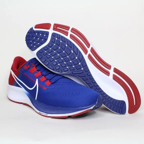 Nike Air Zoom Pegasus 38 New York Giants Running Shoes Mens Size 12.5 DJ0835-400
