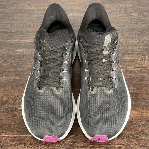 Nike Air ZOOM Pegasus 39 Mens 13 Running Shoes Anthracite Metallic Silver