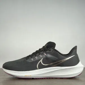 Nike Air ZOOM Pegasus 39 Mens 13 Running Shoes Anthracite Metallic Silver