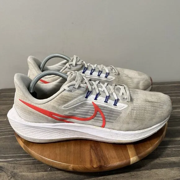 Nike Air Zoom Pegasus 39 Men’s Size 10.5 DH4071-007 Running Shoes White