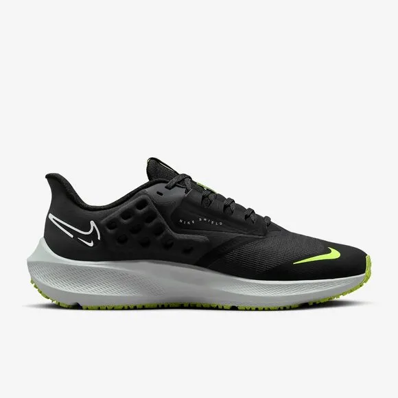 Nike Air Zoom Pegasus 39 Shield Black Mens Running Shoes DO7625-002 NEW Sz 7