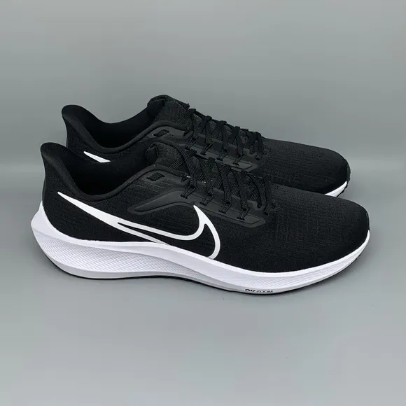 Nike Air Zoom Pegasus 39 TB Black White Running Shoes Men's Sz 11.5 NWT