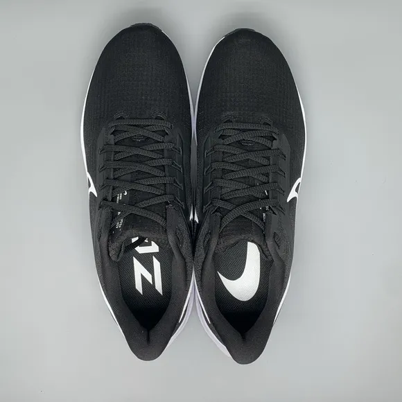 Nike Air Zoom Pegasus 39 TB Black White Running Shoes Men's Sz 11.5 NWT
