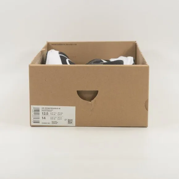 Nike Air Zoom Pegasus 40 'Black - White' DV3853-001 Running Multi-Size