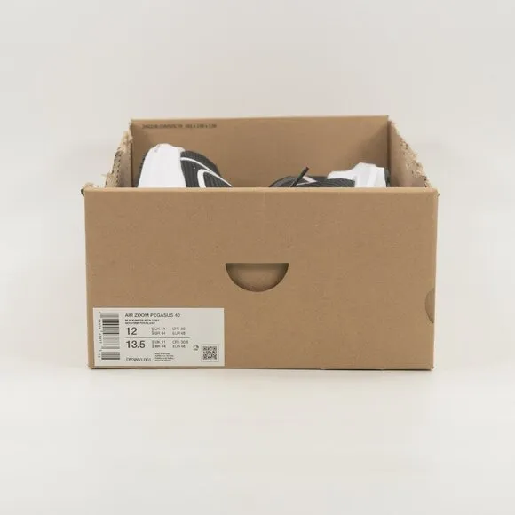 Nike Air Zoom Pegasus 40 'Black - White' DV3853-001 Running Multi-Size