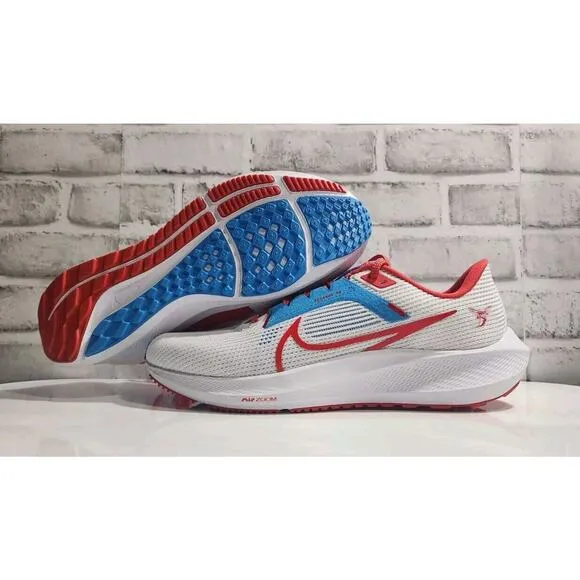 Nike Air Zoom Pegasus 40 Delaware State Hornets Men's Running Size 10 DZ5955-100