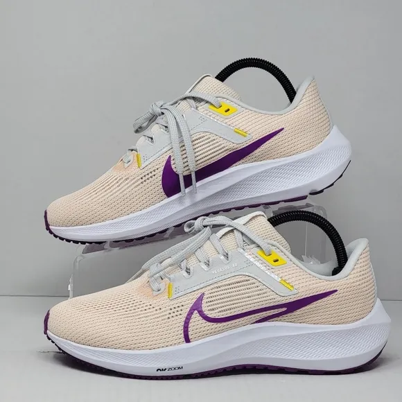 Nike Air Zoom Pegasus 40 DV3854-800 Women's Size 7 Guava Purple Shoes New