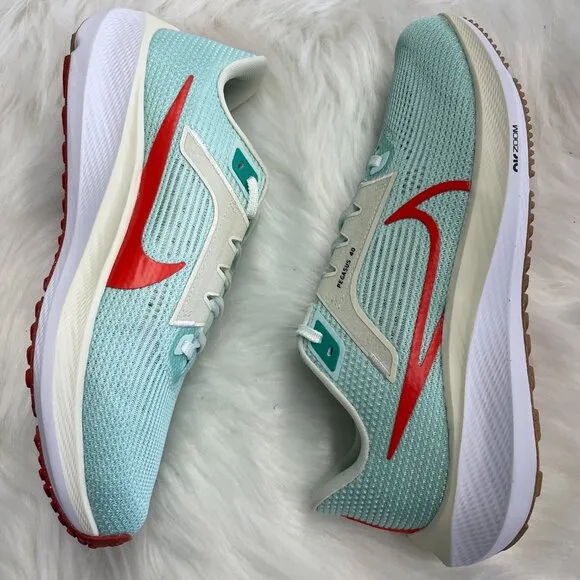 Nike Air Zoom Pegasus 40 Jade Ice Womens Running Shoes DV3854-300 NEW Multi Sz