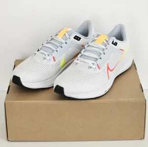 Nike Air Zoom Pegasus‎ 40 White Running Shoes DV3854-102 Womens Sz 11 Box No Lid