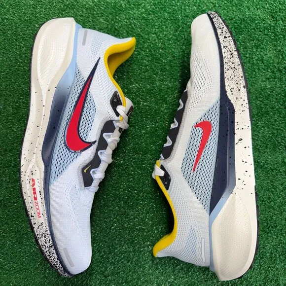 Nike Air Zoom Pegasus 41 Low Mens Running Shoes White HJ9068-100 VNDS Sz 13