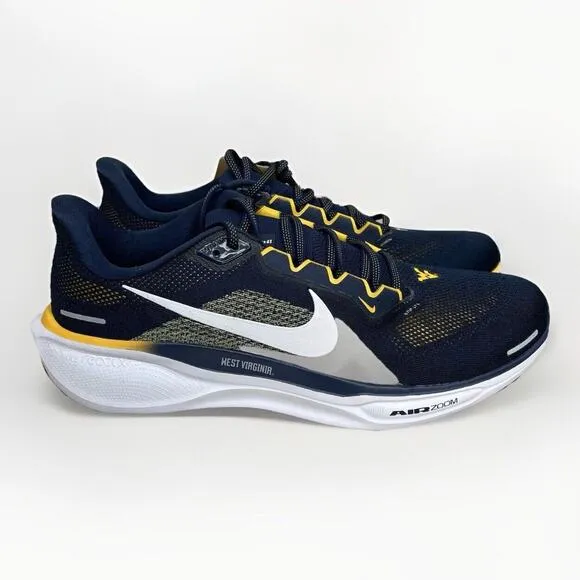 Nike Air Zoom Pegasus 41 West Virginia Mountaineers Shoes FZ5153-400 Men Size 13